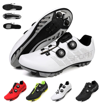 SPD Cycling Shoes - Breathable MTB & Road Bike Sneakers for Men and Women