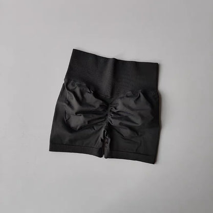 Women's High-Waist Yoga Shorts – Breathable Workout & Running Shorts