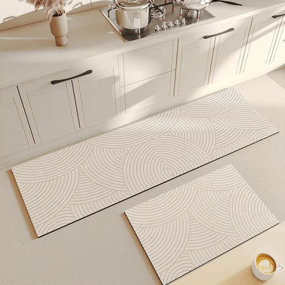 Super Absorbent Anti-Slip Bath & Kitchen Mat – Soft Door Rug