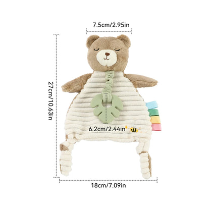 Montessori Baby Busy Box with Sensory Scarves & Cloth Toys