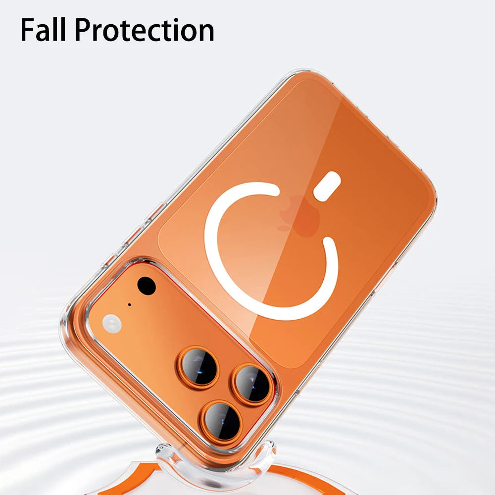 Magesafe Phone Case Iphone 17 16 15 14 13 12 11 Pro Max Air Plus Magnetic Wireless Charge