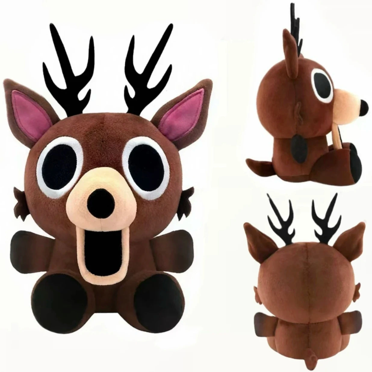 Forest Survival Plush Stuffed Animal Doll – Deer & Owl