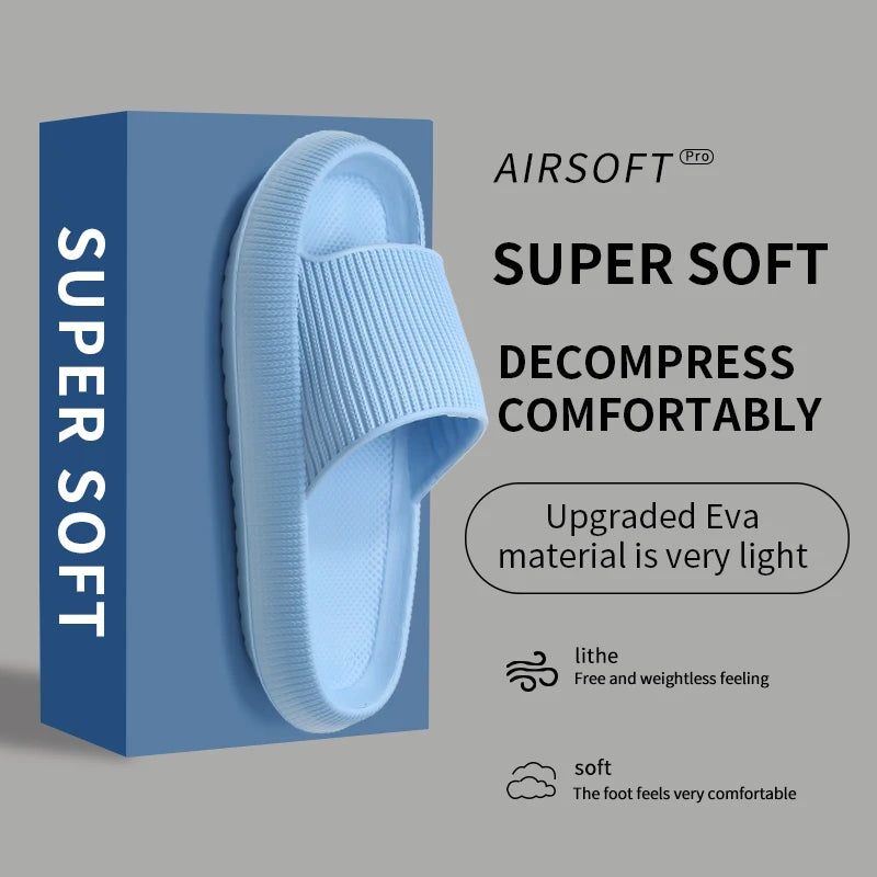 EVA Slide Slippers – Non-Slip Unisex Bathroom Sandals