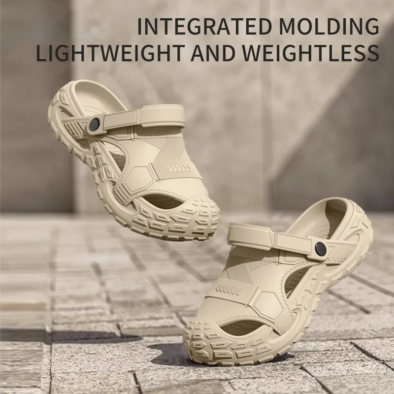 Men's Outdoor Clogs Lightweight Breathable Anti-Slip Summer Sandals