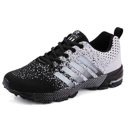 Unisex Breathable Mesh Running Sneakers – Casual Sports Shoes