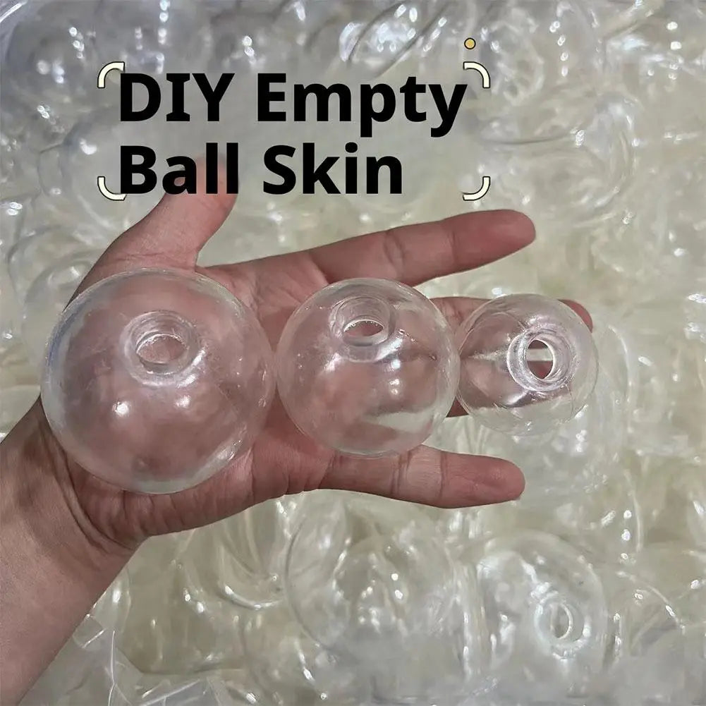 DIY Empty Ball Shell – Soft Slow Rebound Fidget & Stress Relief Toy