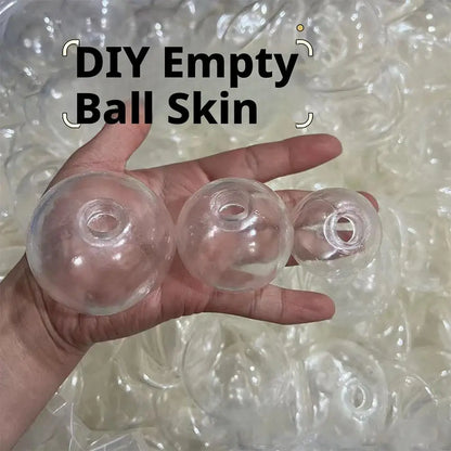 DIY Empty Ball Shell – Soft Slow Rebound Fidget & Stress Relief Toy