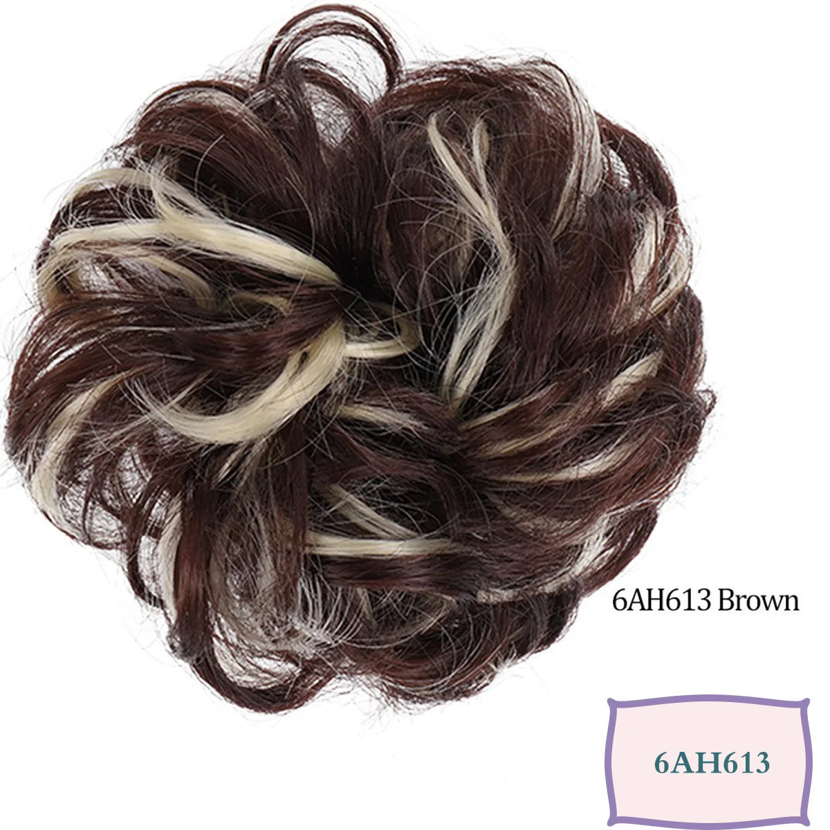 Synthetic Messy Hair Bun Chignon Scrunchies Fake Band Braid Elastic Hairpiece Tail Donut Updo Pieces