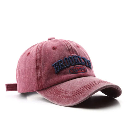 Brooklyn 1947 Embroidery Baseball Cap – Unisex Adjustable Cotton Hat