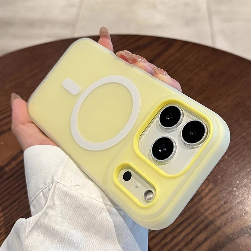 Candy Color 2 IN 1 Magnetic iPhone Case