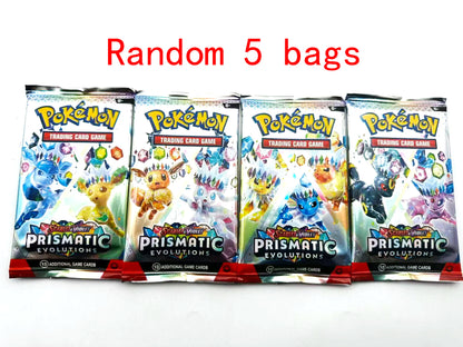 360 Pack Pokémon Scarlet Violet Prismatic Evolutions English Trading Cards