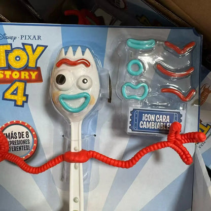Toy Story 4 Forky Action Figure – 18cm with Interchangeable Faces