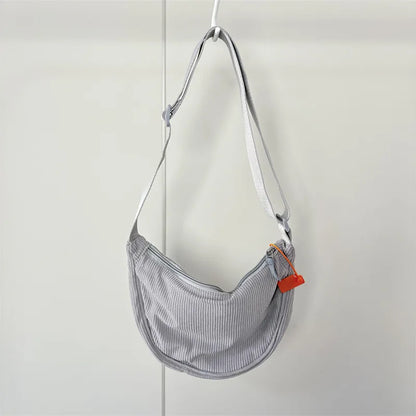 Corduroy Hobo Shoulder Bag – Retro Casual Women's Crossbody Bag