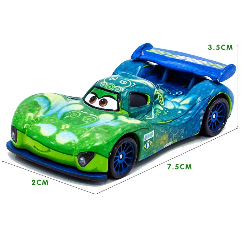 Pixar Cars Die-Cast Metal Model Cars – Lightning McQueen & Friends