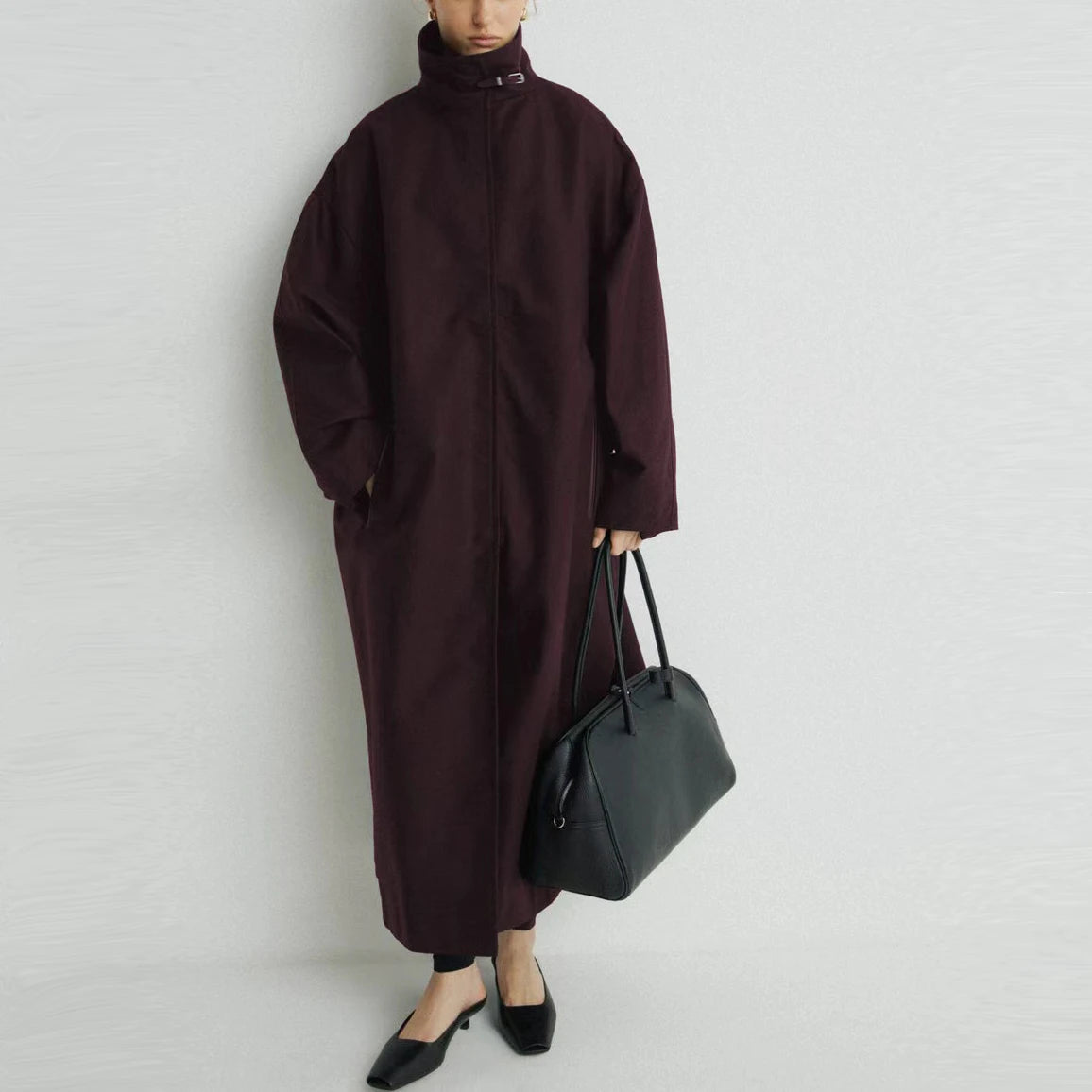 Women's Oversized Long Coat – Thick Warm Winter Parka