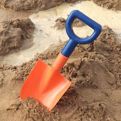 Kids Beach Sand Shovel & Folding Bucket – Outdoor Play Toy