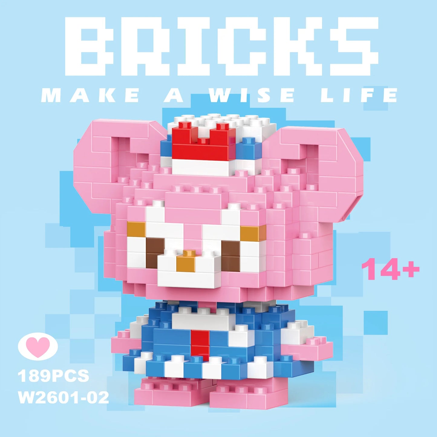 Disney Cartoon Mini Building Blocks – Linabell, Lotso, Winnie, Stellalou & Friends