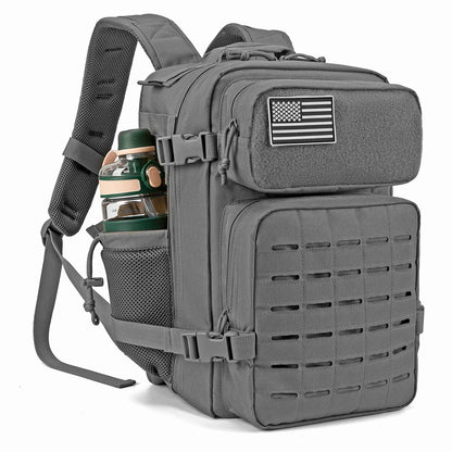 25L Tactical Backpack – MOLLE Military Rucksack for Men & Women