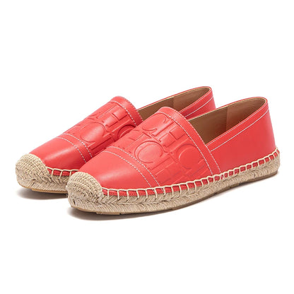 Women's Espadrille Flats – Slip-On Hemp Sole Casual Shoes