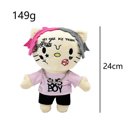 Hip-Hop Cat Plush Toy Doll – Rapper Style Stuffed Animal