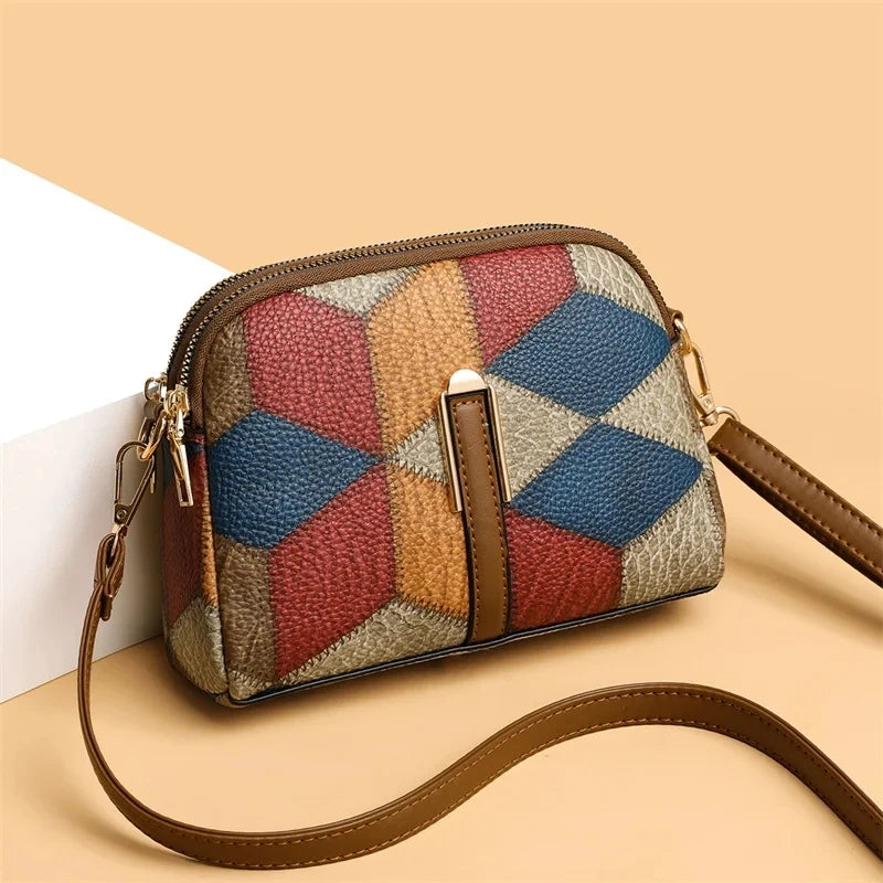 Plaid Luxury Handbag for Women – Designer Shoulder & Crossbody Bag