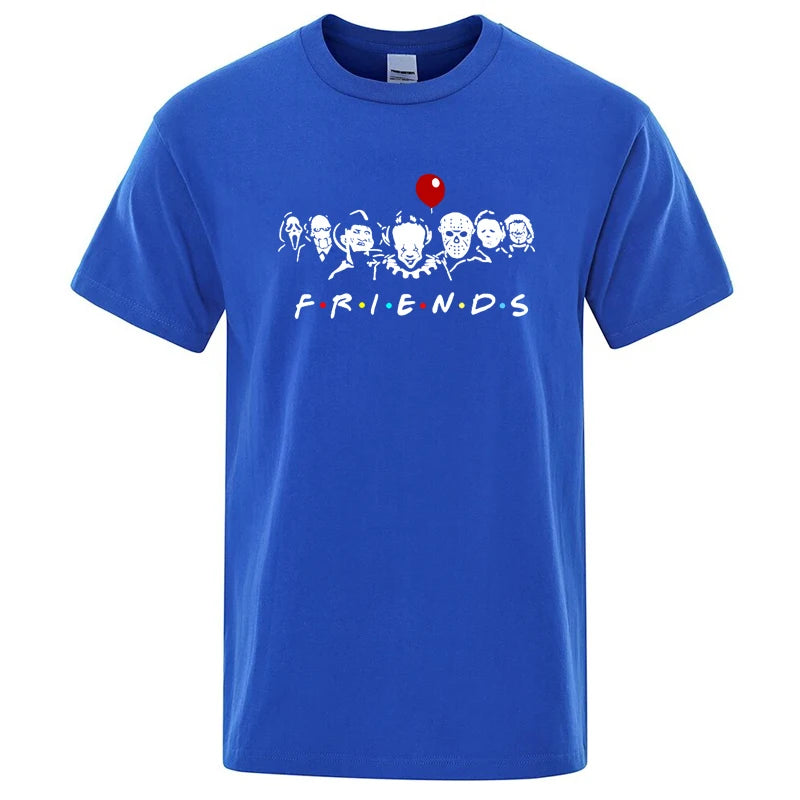Funny Friends Graphic T Shirt 100% Cotton Casual Tee