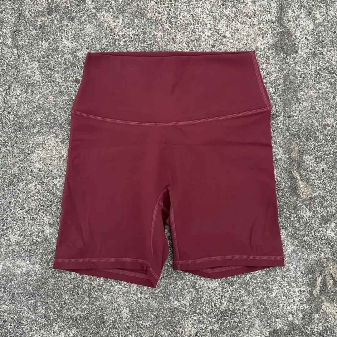 Women's High-Waist Biker Shorts – Squat-Proof Yoga & Gym Shorts