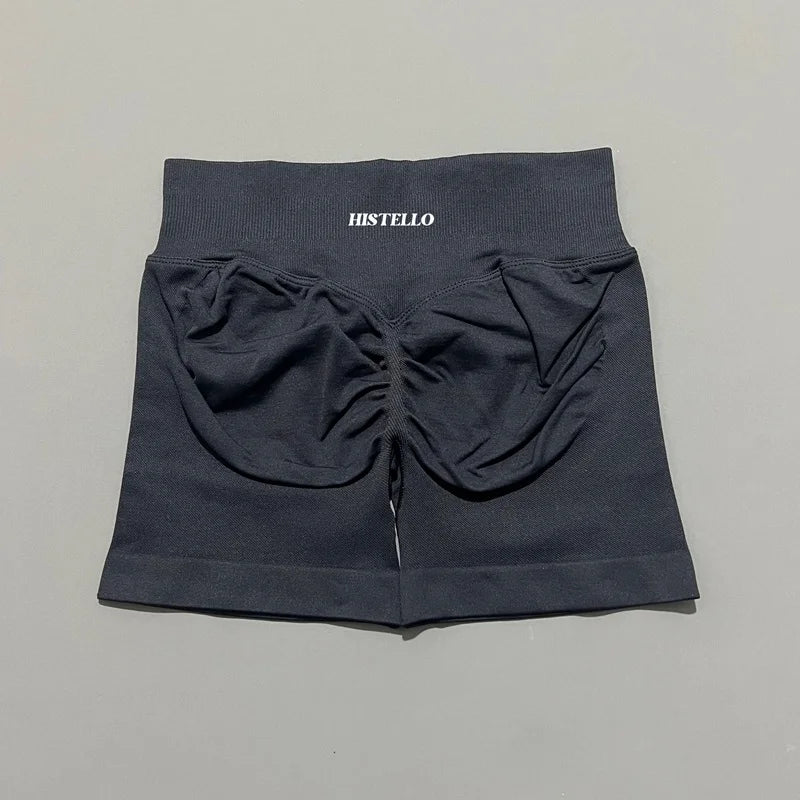 Women's Seamless High-Waist Workout Shorts – Yoga & Gym
