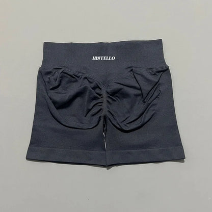 Women's Seamless High-Waist Workout Shorts – Yoga & Gym
