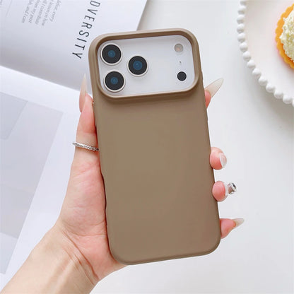 Matte Candy Color Phone Case Iphone 17 Air 16 16e 15 Pro Max Liquid Silicone Shockproof Protection