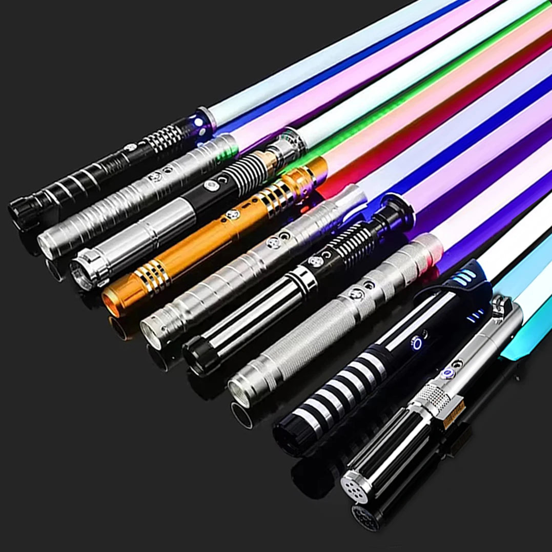 RGB Metal Lightsaber Sword – Collectible Light Saber Toy with LED Glow