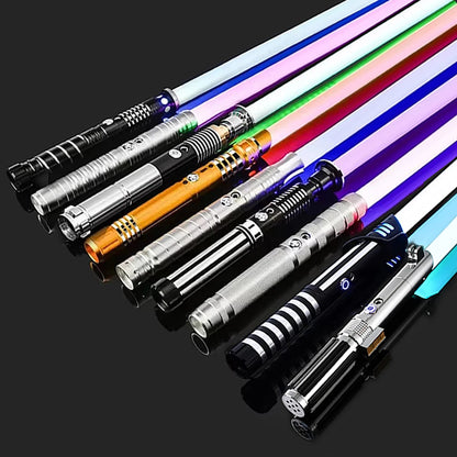 RGB Metal Lightsaber Sword – Collectible Light Saber Toy with LED Glow