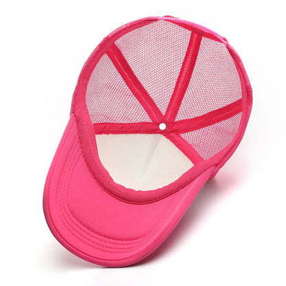 Custom Logo Trucker Hat – Personalized Mesh Baseball Cap