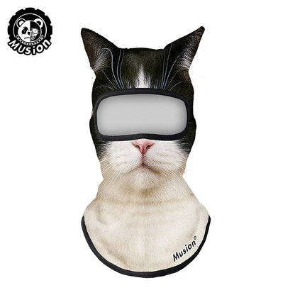 Animal Balaclava Face Mask – Windproof Cycling Hood for Men & Women