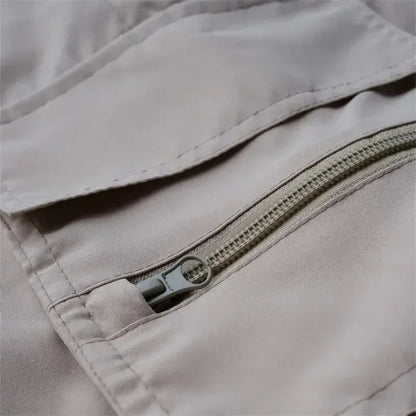 Men's Cargo Shorts – Elastic Waist, Multiple Pockets