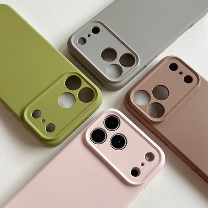 Tpu Shockproof Cover Iphone 17 16 Pro Max 17air 15 14 13 Plus Case Liquid Silicone Original Magsafe