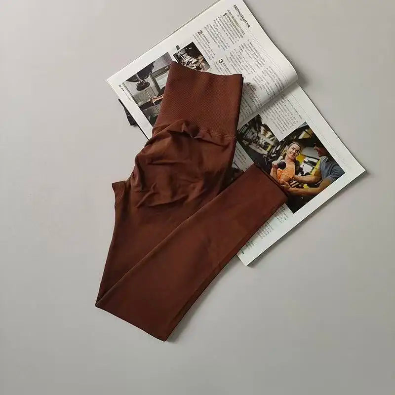 Seamless High-Waist Scrunch Butt Yoga Leggings