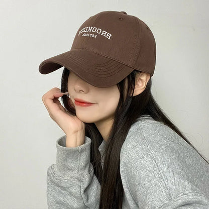 Brooklyn Embroidered Baseball Cap – Unisex Dad Hat