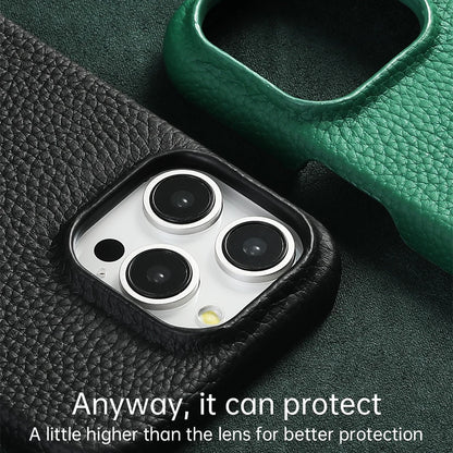 Langsidi Magsafe Case Iphone 16 15 Pro Max Promax 15pro 16pro Natural Cowhide Leather Magnetic