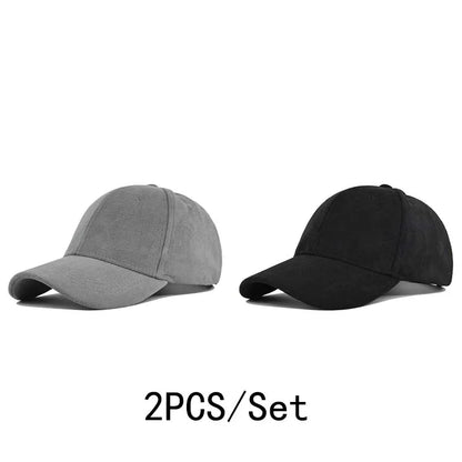 Unisex Snapback Baseball Cap – Solid Retro Adjustable Hat for Men & Women