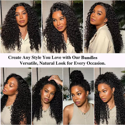 Mink Burmese Curly Bundles 100 Raw Human Hair Deep Wave 3 4 Bundle Vietnamese Virgin Weave Women