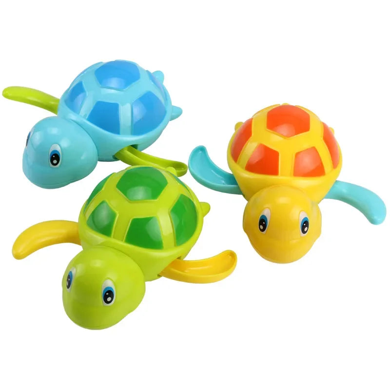 Wind-Up Baby Bath Toy Cute Cartoon Swimming Fish