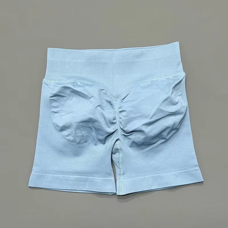 Scrunch Butt Biker Shorts for Women – High Waist Gym Workout Yoga
