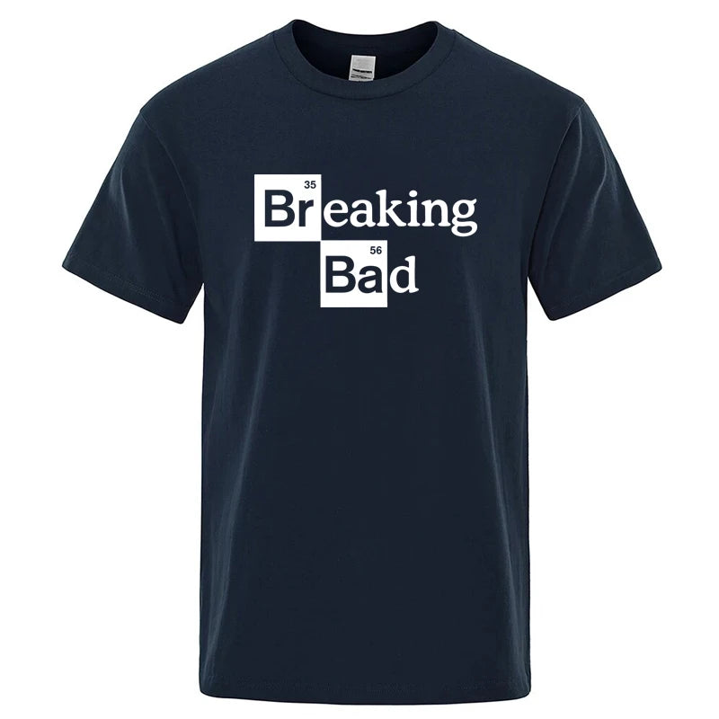 Heisenberg Graphic T Shirt Cotton Blend Casual Short Sleeve Tee