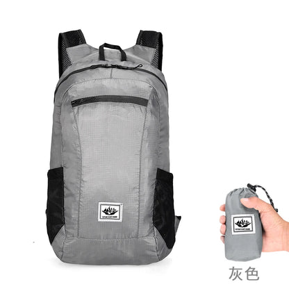 Foldable Lightweight Waterproof Backpack – Packable Daypack for Hiking & Travel