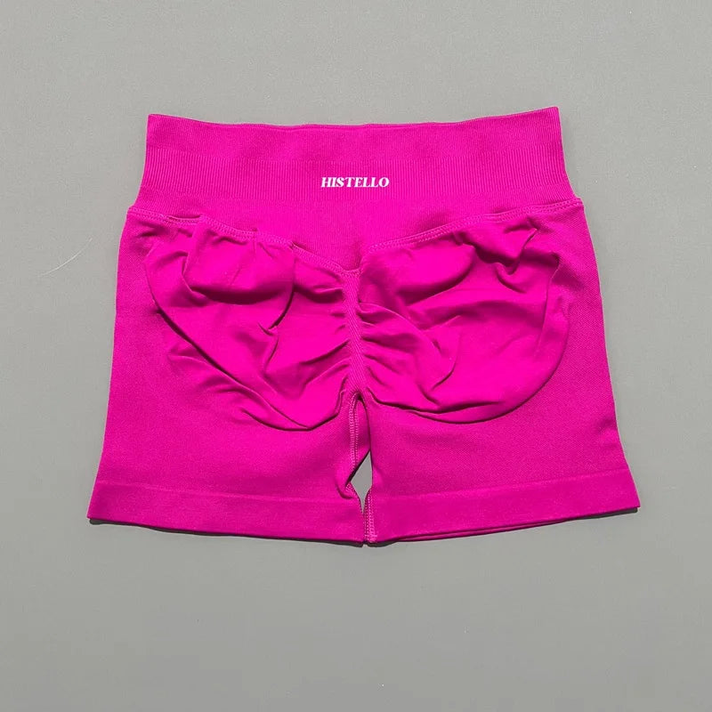 Women's Seamless High-Waist Workout Shorts – Yoga & Gym