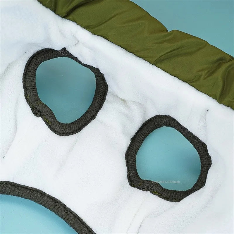 Dog Winter Jacket with Harness – Waterproof Warm Coat Vest