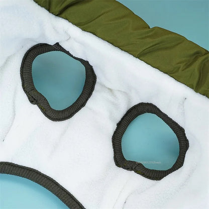Dog Winter Jacket with Harness – Waterproof Warm Coat Vest