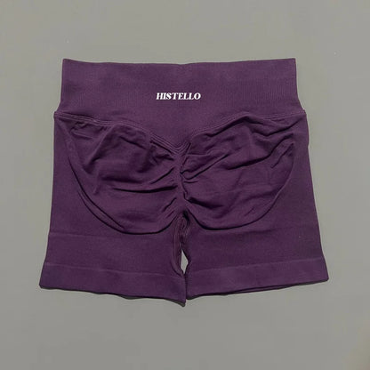 Women's Seamless High-Waist Workout Shorts – Yoga & Gym