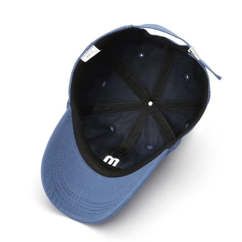 Embroidered Baseball Cap – Unisex Cotton Snapback Hat